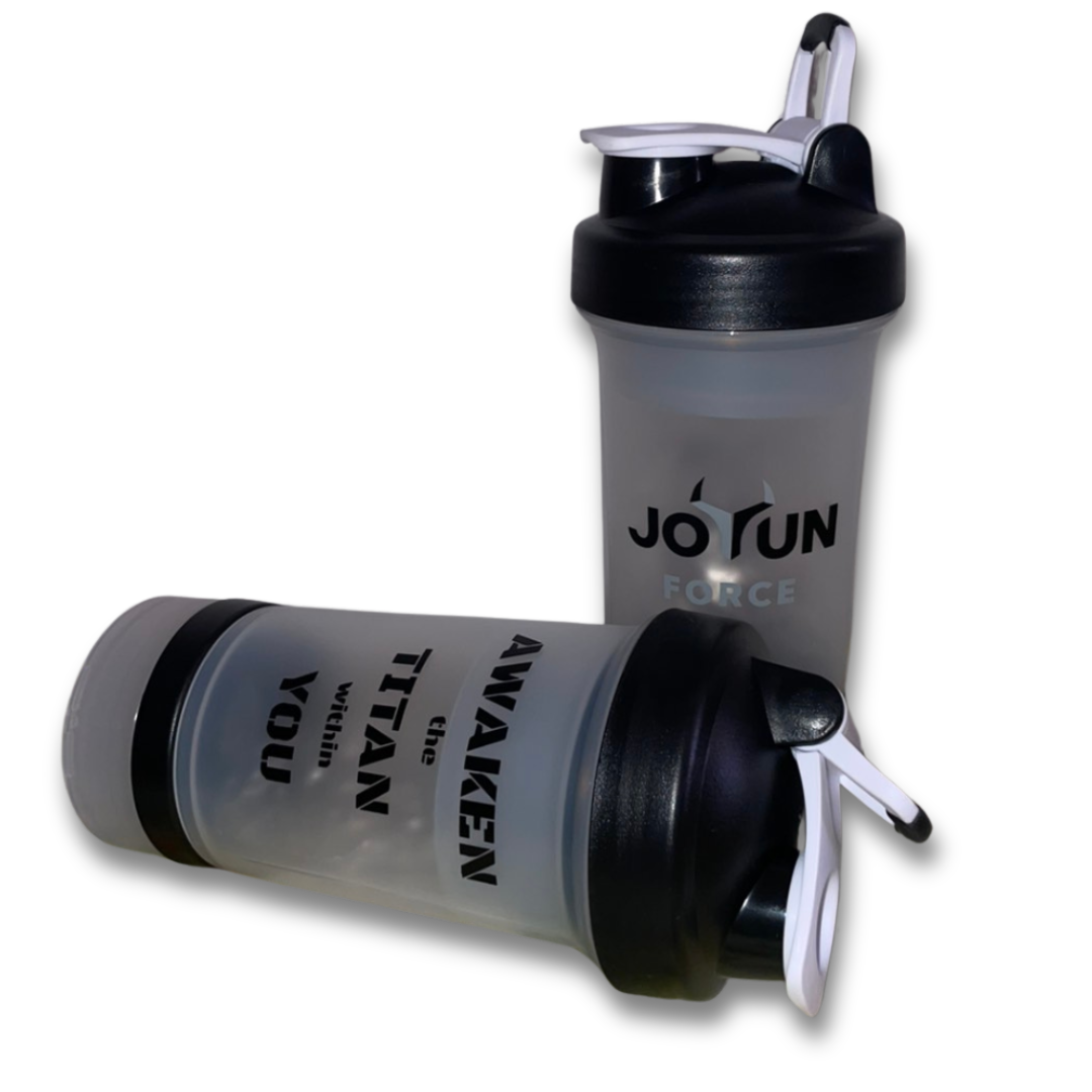 Jotun Force® Шейкър без BPA – с две отделения за съхранение и метална топка за разбиване (500 мл) - Image 2