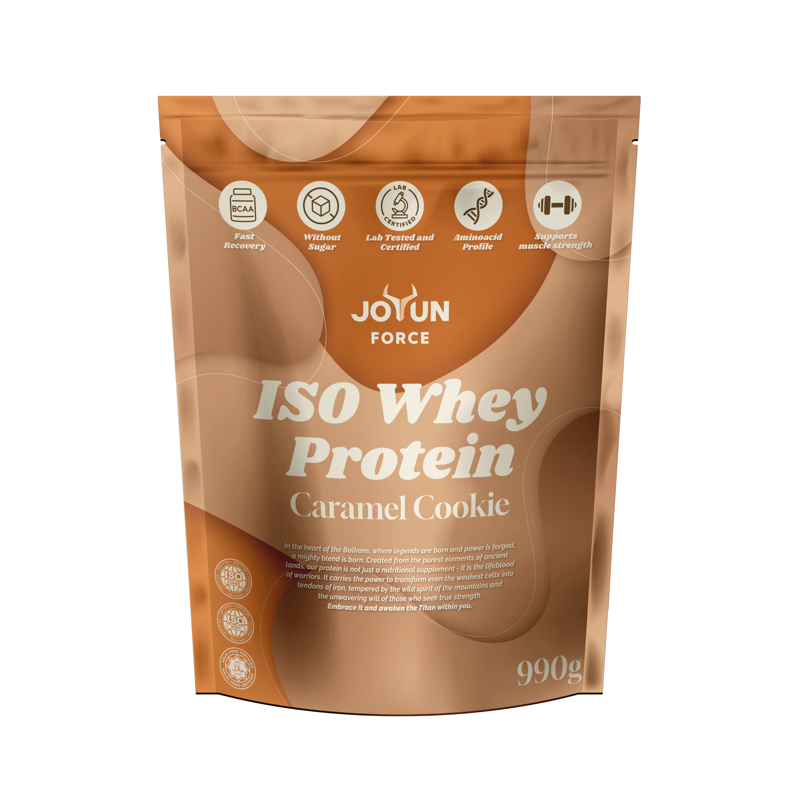 57821-bulgarian-bulk-bag-caramel-cookie-990g-face-3d Суроватъчен Протеин – Карамелена Бисквита (990гр) - Image 1