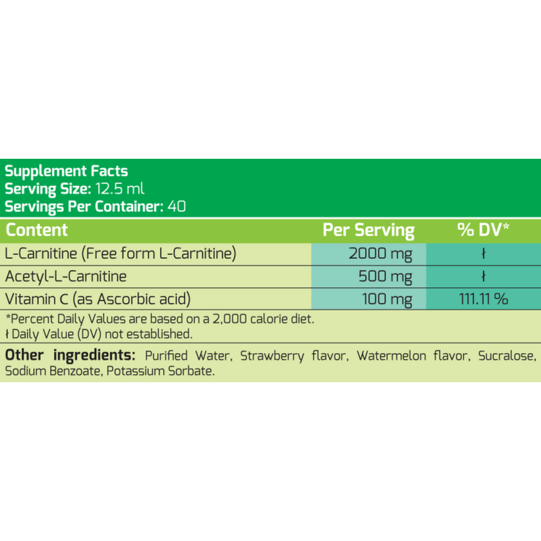 MLO LIQUID L-CARNITINE COMPLEX 100 000 - Image 2