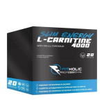 Fitholic Professional L-Carnitine Slim Energy 4000 mg Triple L-Carnitine Matrix 20x25 ml