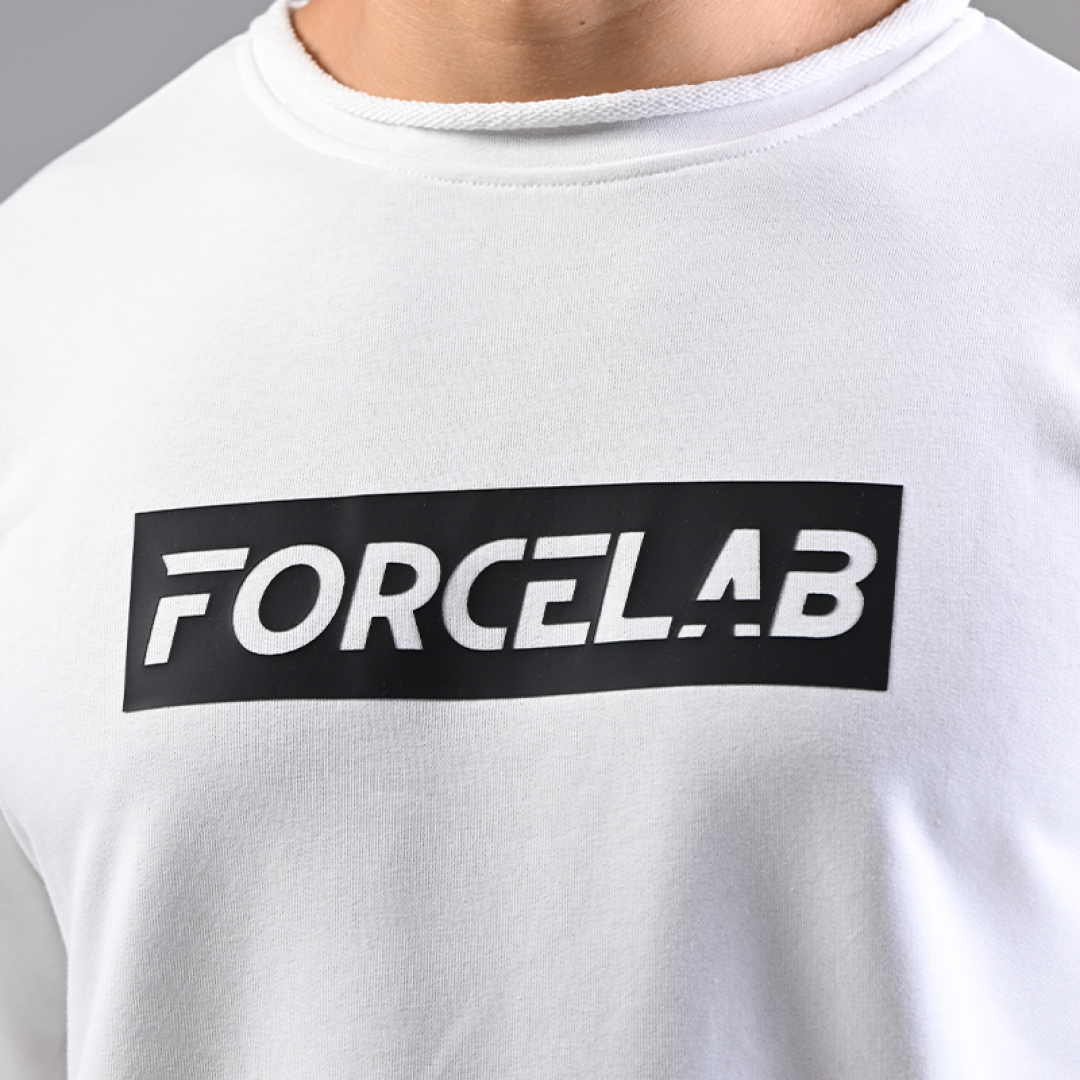 Бяла тениска Forcelab - Image 2