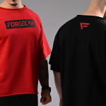 Червена тениска Forcelab - Image 2