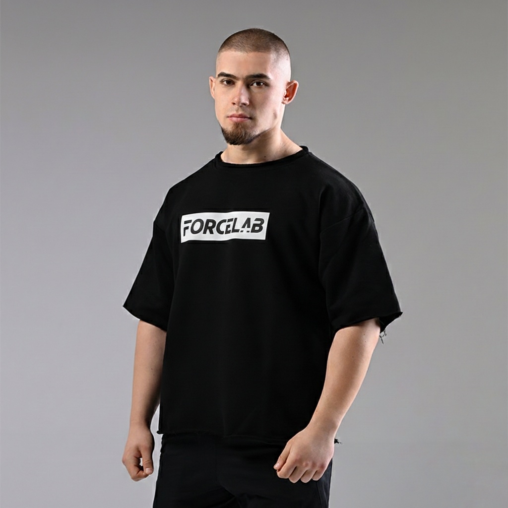 IMG-fd78dfa69a0a1c91b9a137236d125d59-V Черна тениска Forcelab - Image 1