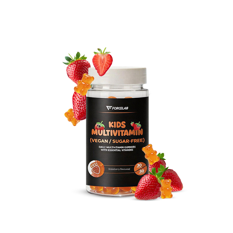 kidsmulti-strawberry-800x800-1 Kids Multivitamin Gummies – Мултивитамини за деца за растеж и развитие - Image 1