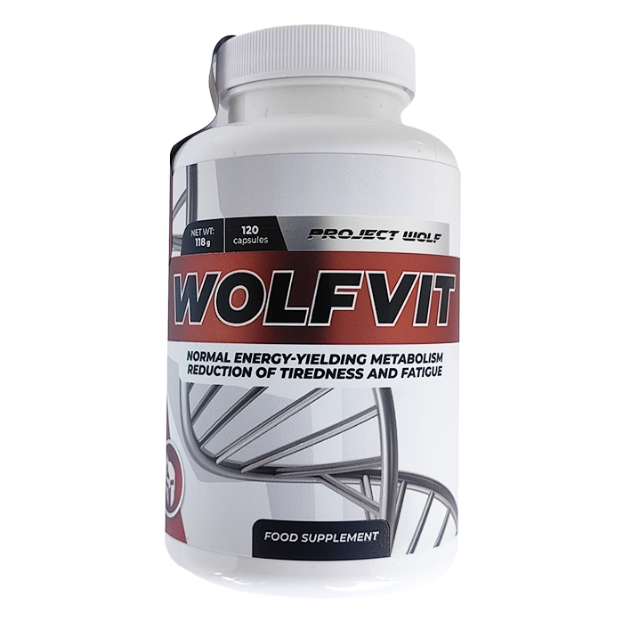 multivitamini-wolfvit-projectwolf Мултивитамини WOLFVIT / 120капс - Image 1
