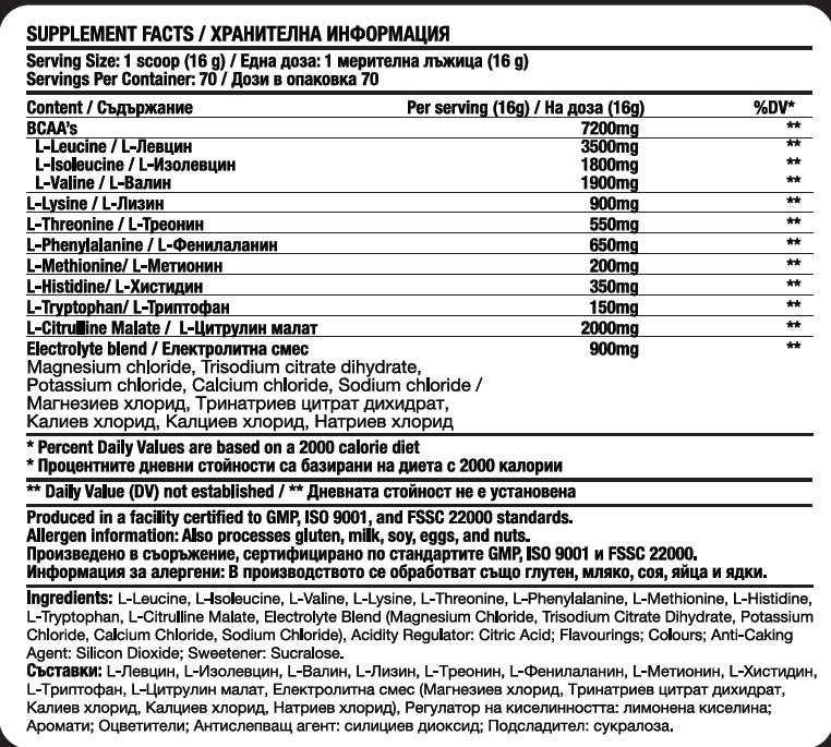 Fitholic Professional Pro Charge EAA - Image 6