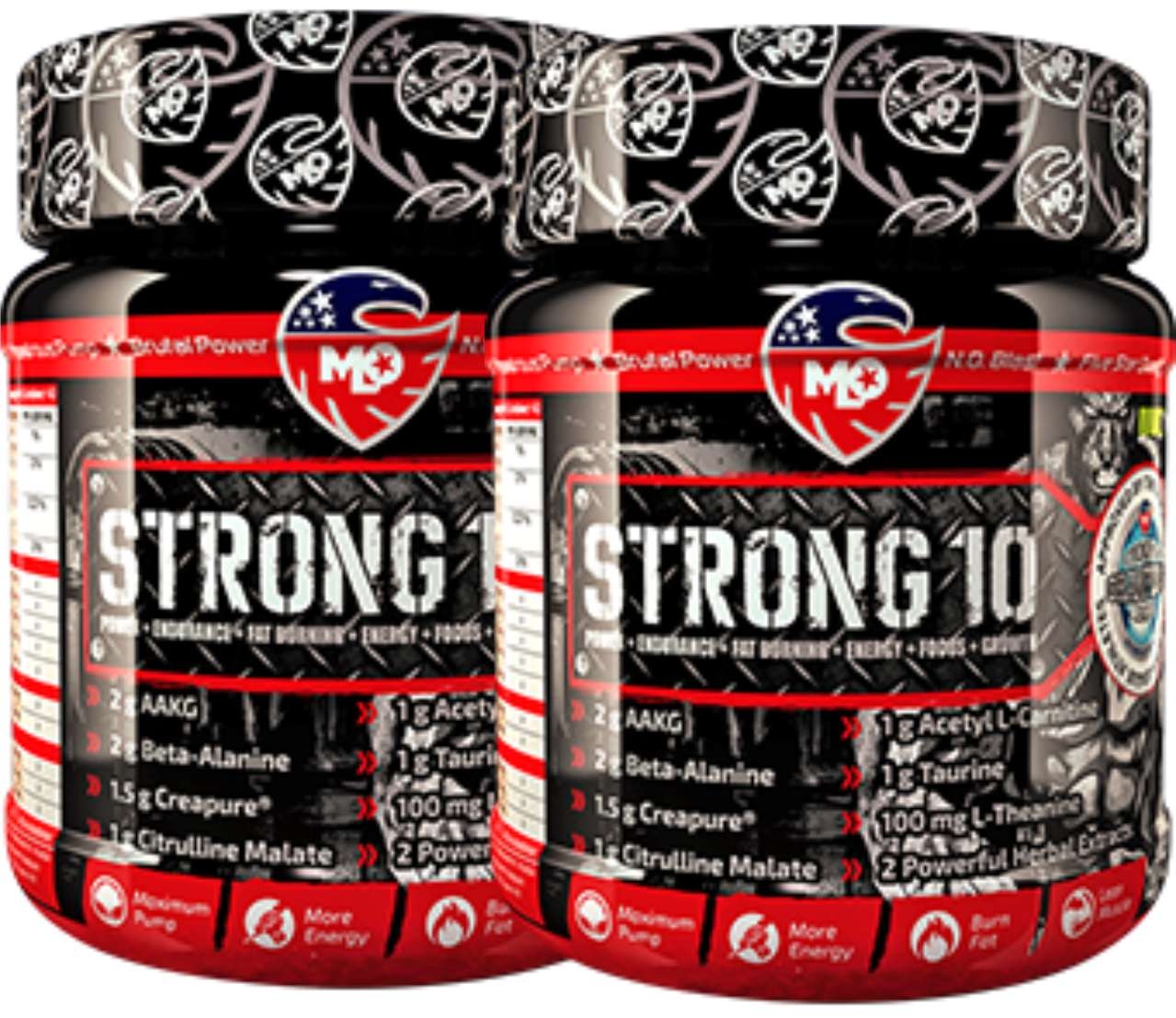 АЗОТЕН БУСТЕР MLO STRONG 10 ORANGE BLAST 1+1 - Image 3